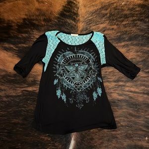 Angels & Diamond top XL